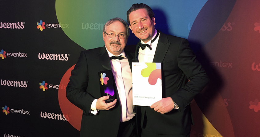 Wolf Zöttl und Emanuel Grasl als Global Event Award Gewinner