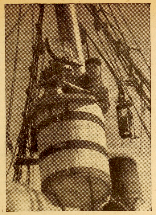 REELS of THRILLS - A newsreel cameraman's life is plenty thrilling (1935) 5 - CINEWOLF media productions Here's the setup you need for whaling pictures.