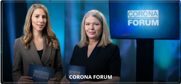 CORONA FORUM mit Karin Kraml und Caroline Pospischil