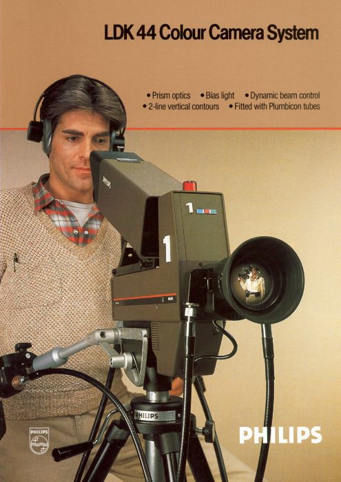 Philips LDK44 Video 80 Kamera - Info-brochure 1981 1 - CINEWOLF media productions image of - CINEWOLF media productions