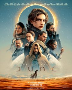 The most stunning visual movies - as seen through the eyes of a cameraman 5 - CINEWOLF media productions image of Dune2021 Poster- CINEWOLF media productions