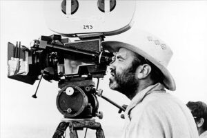 Terrence Malick behind the camera "Days of Heaven"