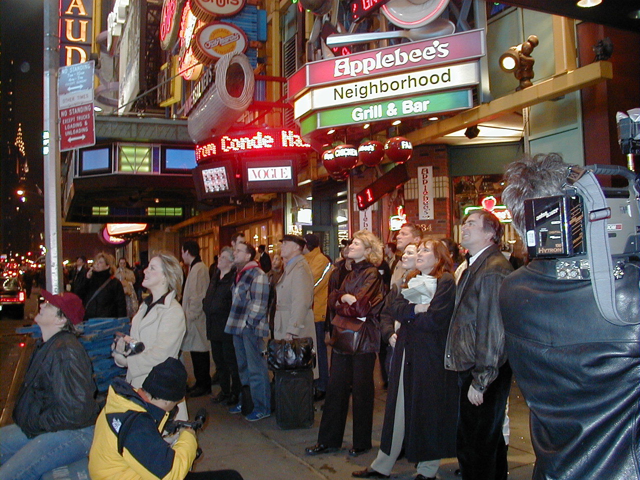 Bus Stop - Shorts on Screen - Times Square NY - 1997