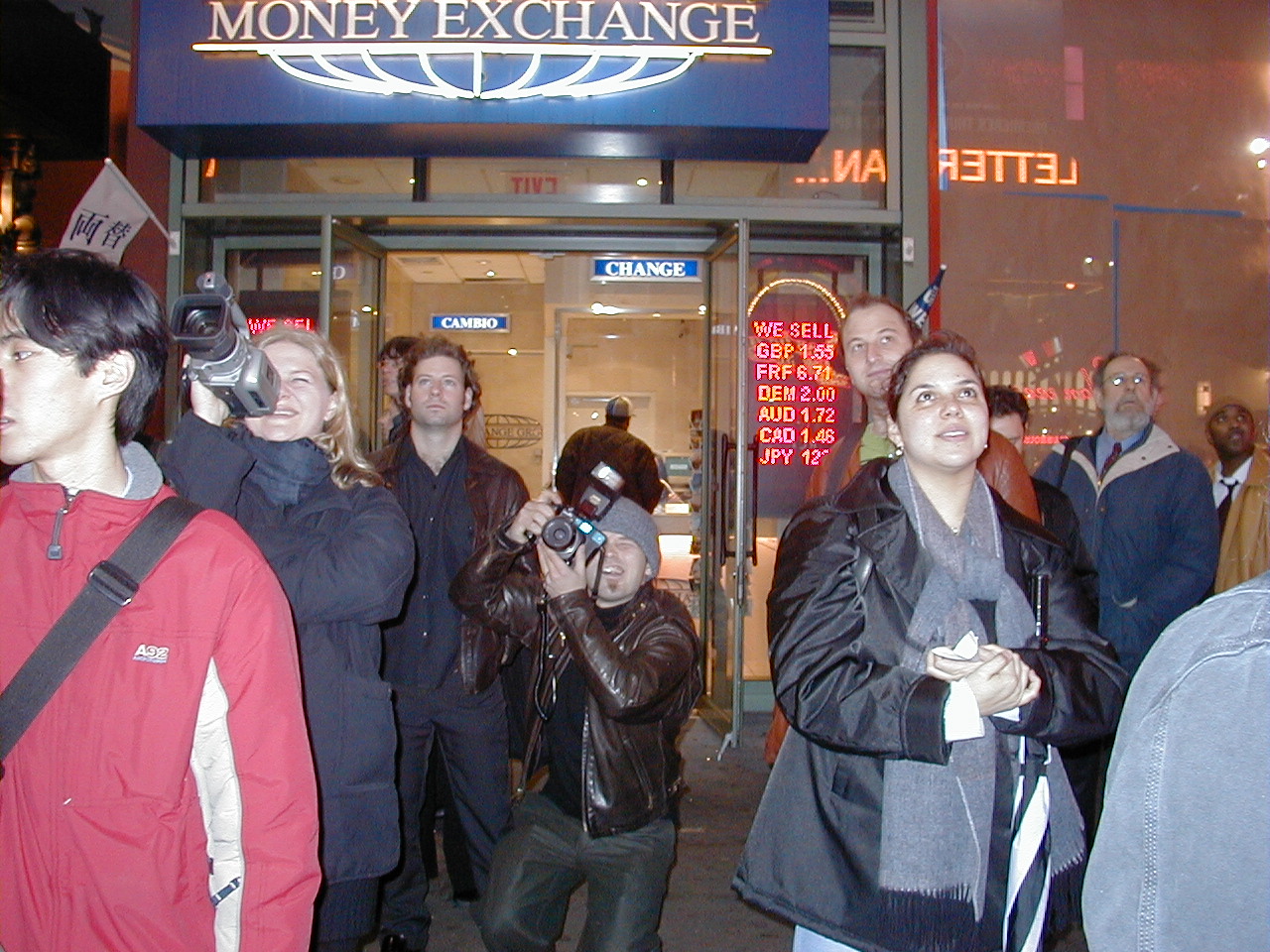 Bus Stop - Shorts on Screen - Times Square NY - 1997