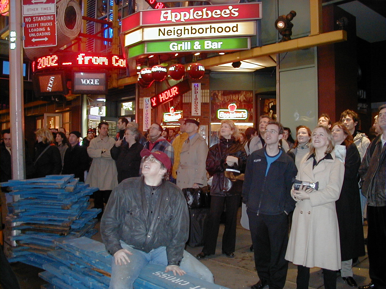 Bus Stop - Shorts on Screen - Times Square NY - 1997