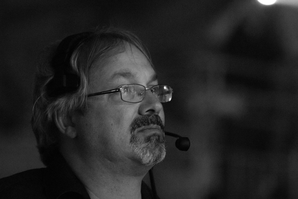 Wolf directing the BWT show.