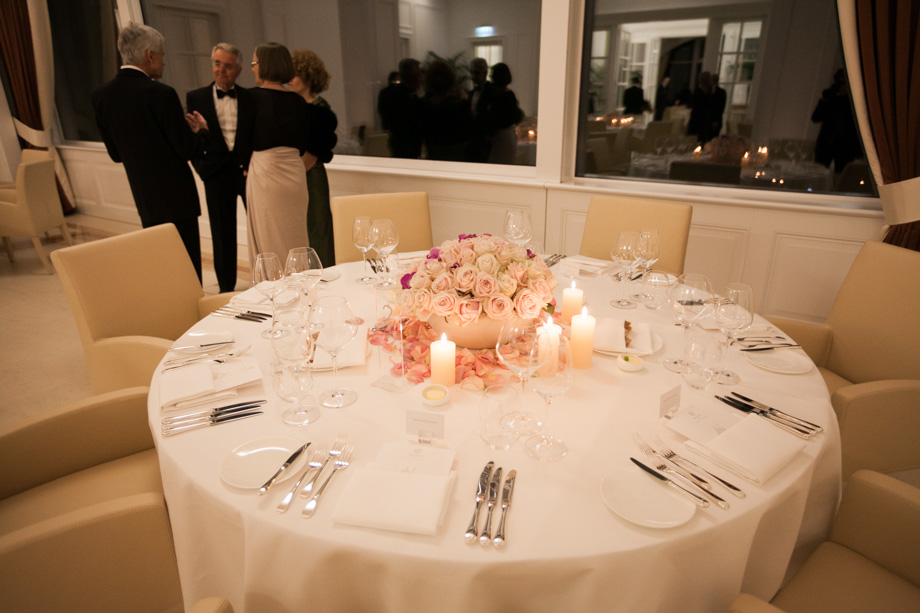cinewolf media productions - Opening Park Hotel Vitznau - Dinner Table
