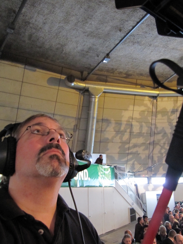 cinewolf media productions - Wolf hinter der Kamerabeim Bauernbund Wahlkampfauftakt 2010