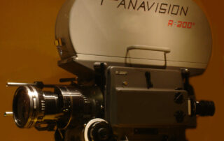 Super Panavision R-200 Filmkamera aus den 1960er Jahren – das professionelle Kameraequipment, das Otto Nemenz International in Hollywood verlieh