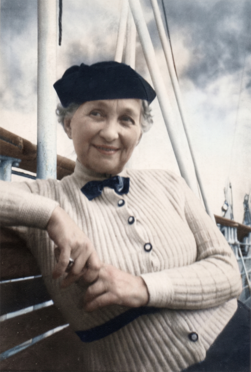 cinewolf media productions - Louise Fleck auf der Rückreise von Shanghai 1947 (zur Verfügung gestellt von Georg Kolm)